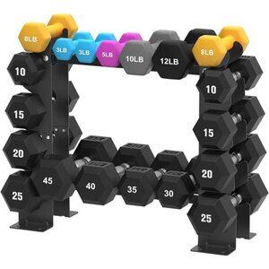 Dumbbell Rack Stand Only, Weight Rack for Dumbbells Strength Training Dumbbell